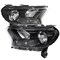 Spec-D Tuning OE STYLE HALOGEN HEADLIGHTS WITH BLACK HOUSING AND CLEAR LENS, 2PK LH-RAN19JM-RS - alternate 1
